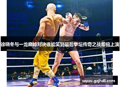 徐哓冬与一龙巅峰对决谁能笑到最后拳坛传奇之战即将上演